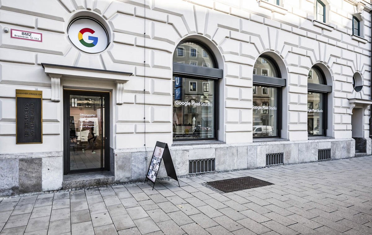 谷歌Pixel 3的智能手機(jī)快閃店風(fēng)格更像一個家的裝飾