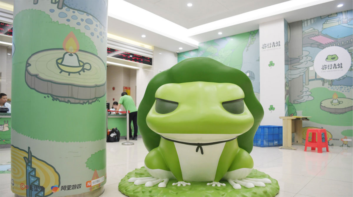 蛙兒子居然定點(diǎn)上海郵局了，快去瞅瞅你的蛙兒子吧