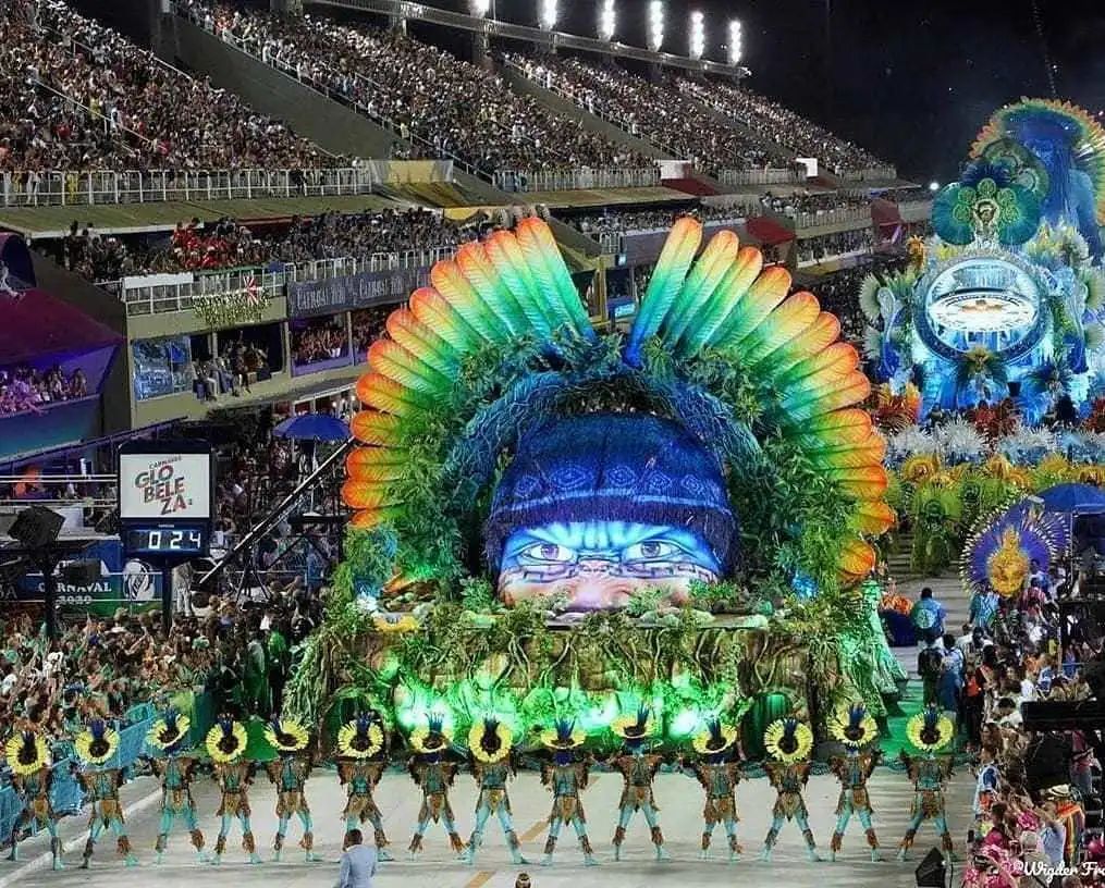 地表最大慶典活動非巴西狂歡節(jié)莫屬，策劃的系列活動華麗而壯觀