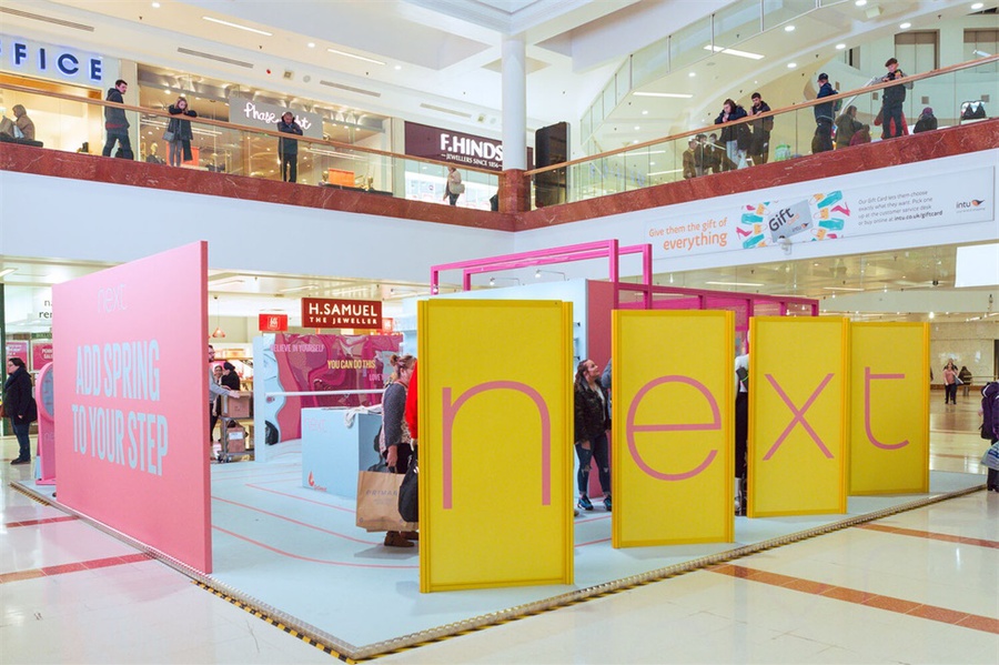 Next新品快閃店活動策劃竟設(shè)計成受歡迎的運動健身空間，好玩