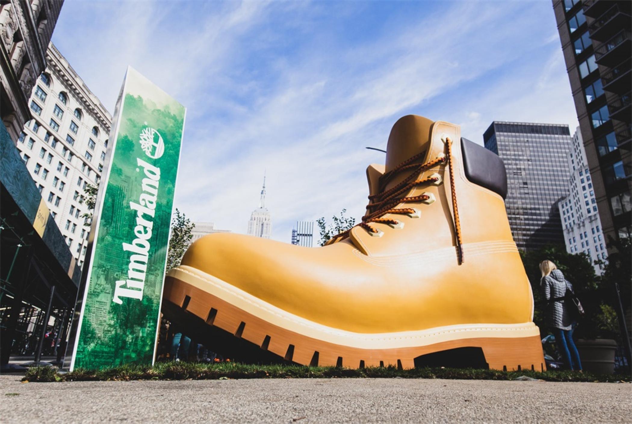 添柏嵐（Timberland ）啟動(dòng)了城市綠化活動(dòng)策劃，展現(xiàn)了鮮活的綠色設(shè)計(jì)元素